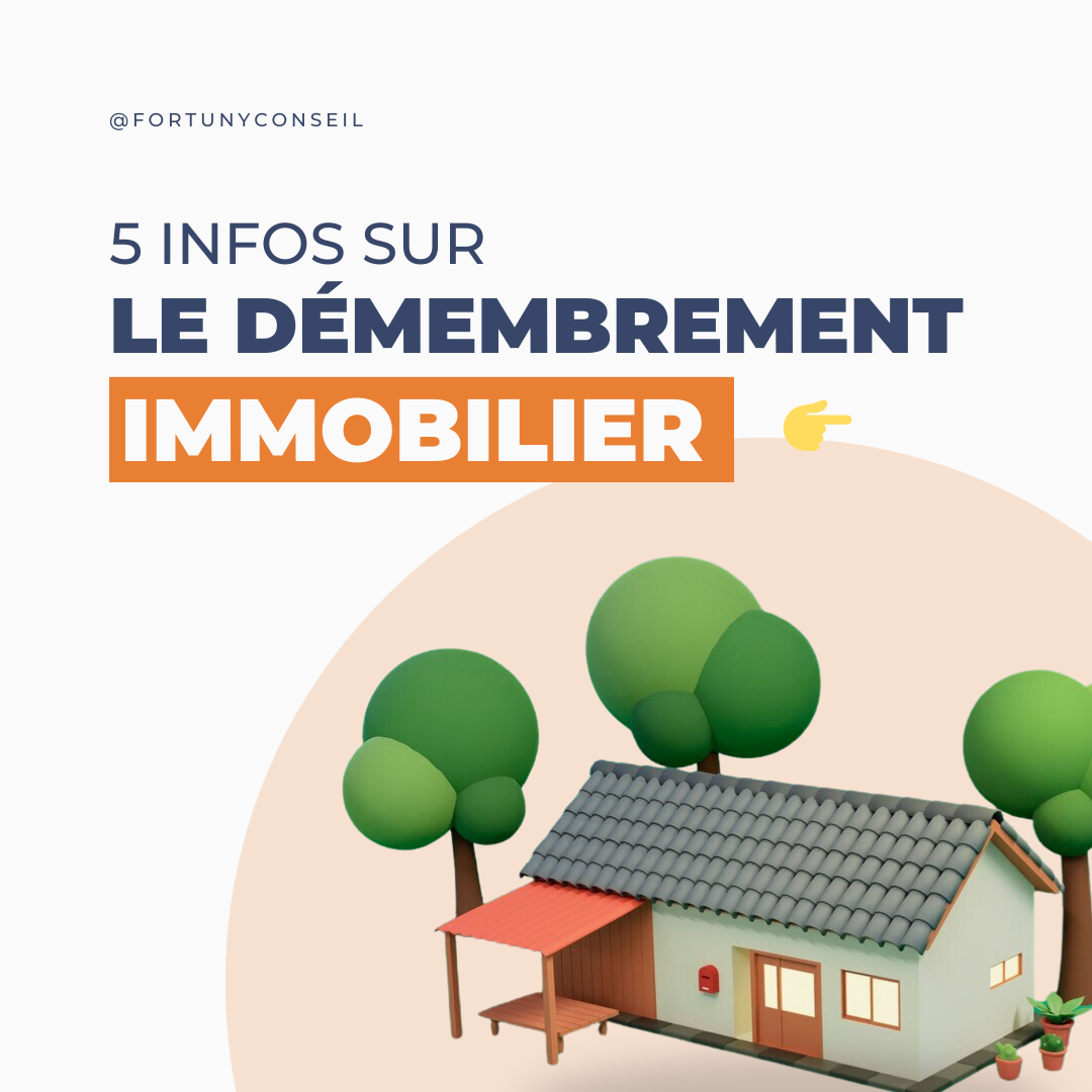 Découvrez l'infographie de Fortuny sur le sujet du démembrement immobilier.