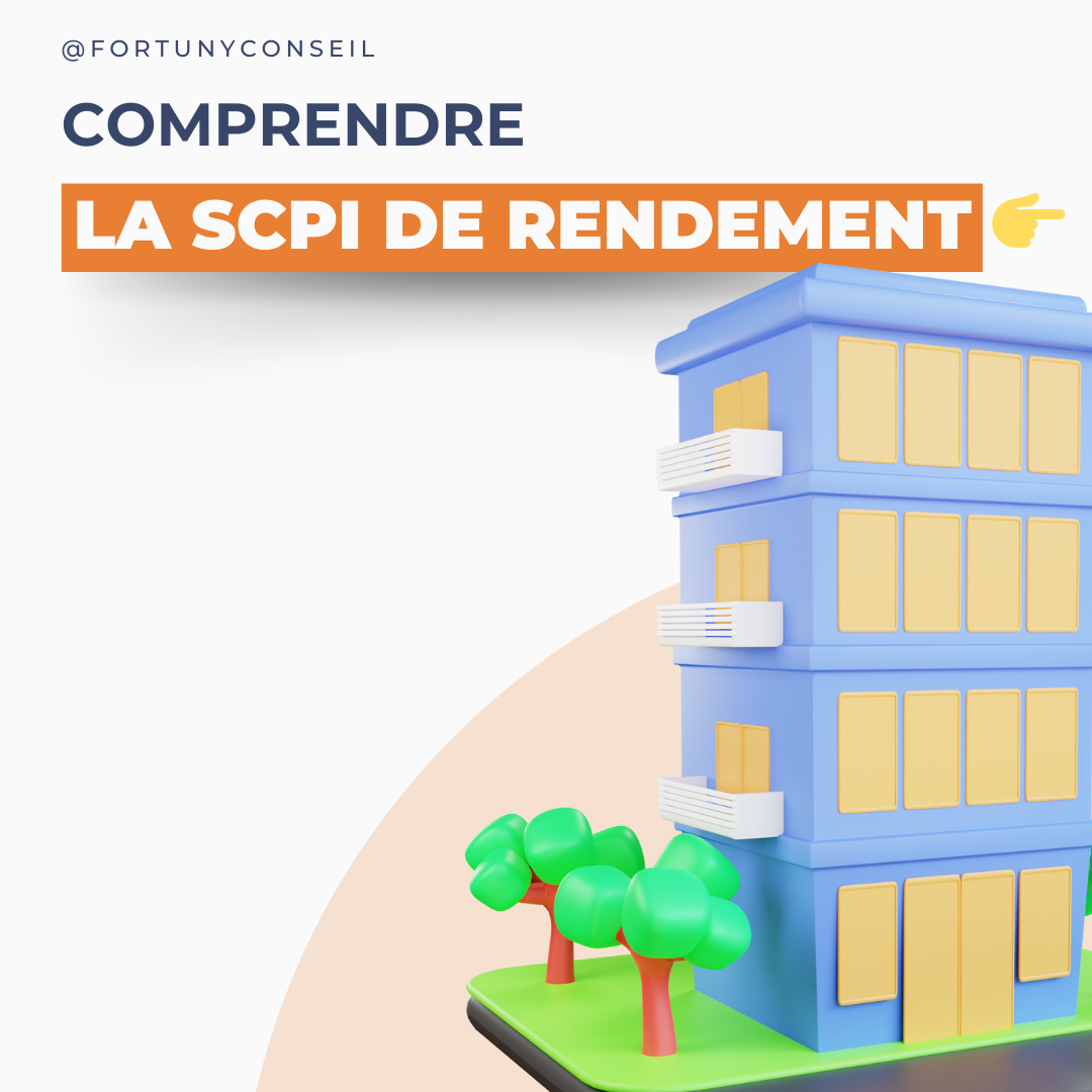 Infographie SCPI de rendement