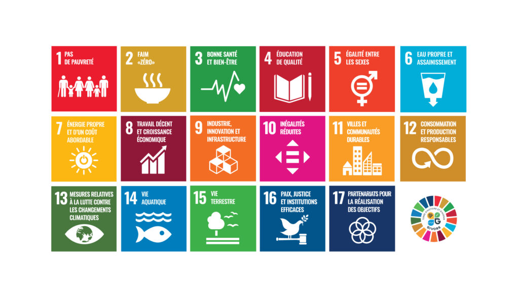 Les 17 objectifs de développement durable