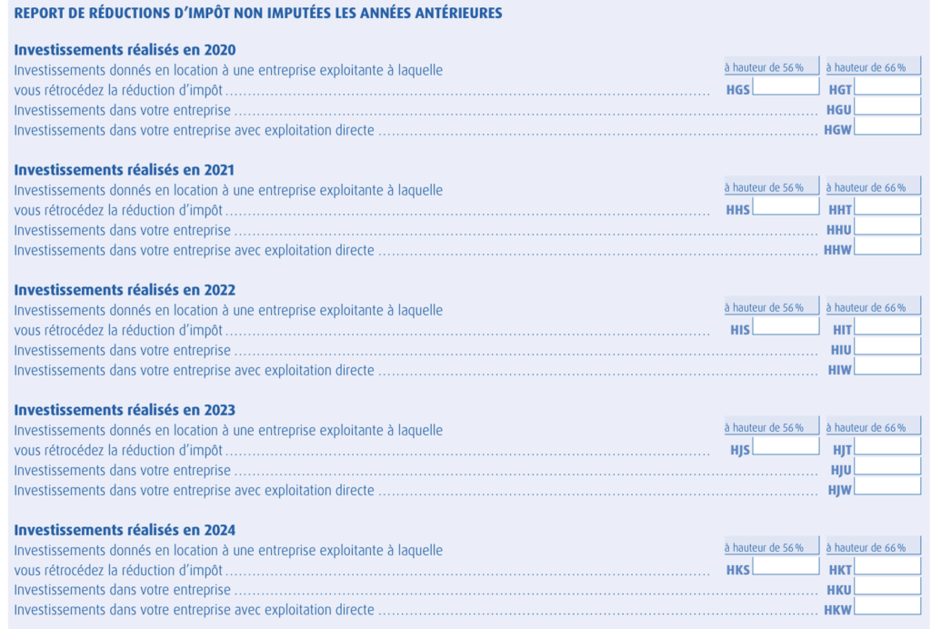 Source : Formulaire 2042 K IOM Cerfa N°14220*16, campagne de déclaration 2026 des revenus de 2025